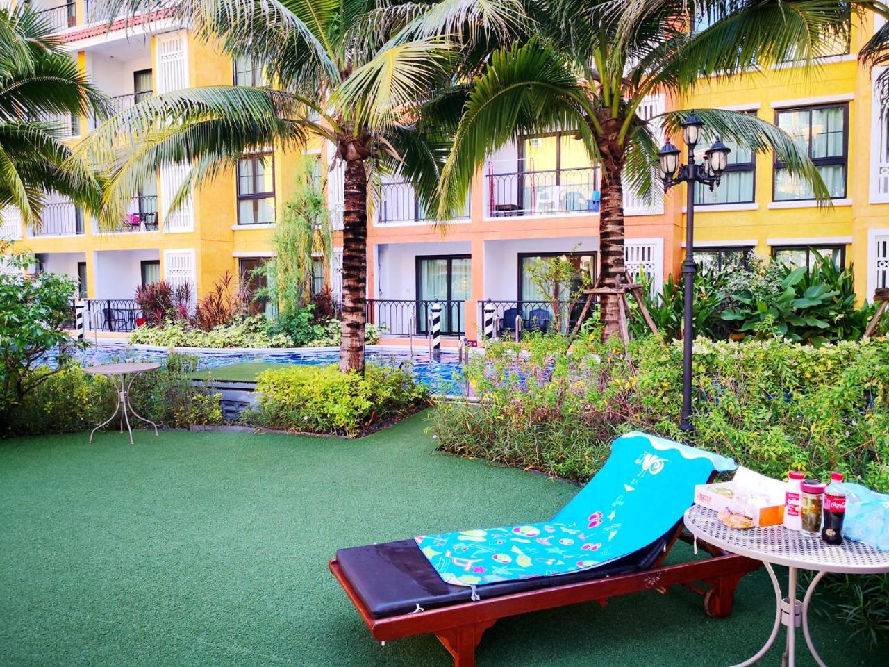 Venetian Poseidon Pool Hotel Jomtien Beach Eksteriør billede