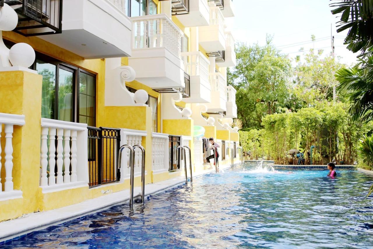 Venetian Poseidon Pool Hotel Jomtien Beach Eksteriør billede