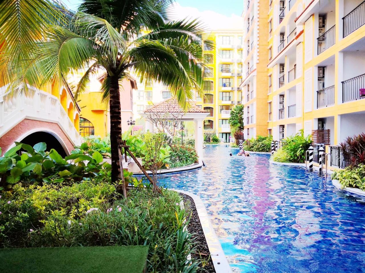 Venetian Poseidon Pool Hotel Jomtien Beach Eksteriør billede